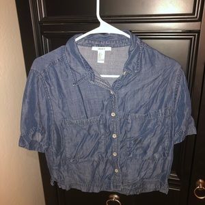 Forever 21 Blue button down